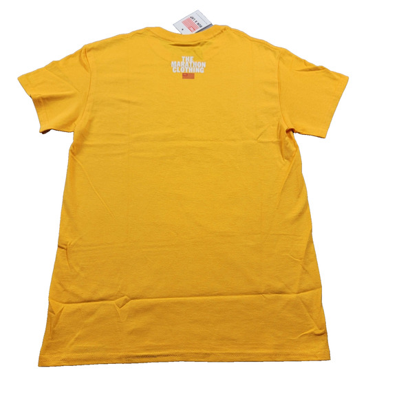 The Marathon Clothing Shirt Mens Small Yellow Crenshaw Graphic Tee Crewneck TMC - Picture 2 of 11